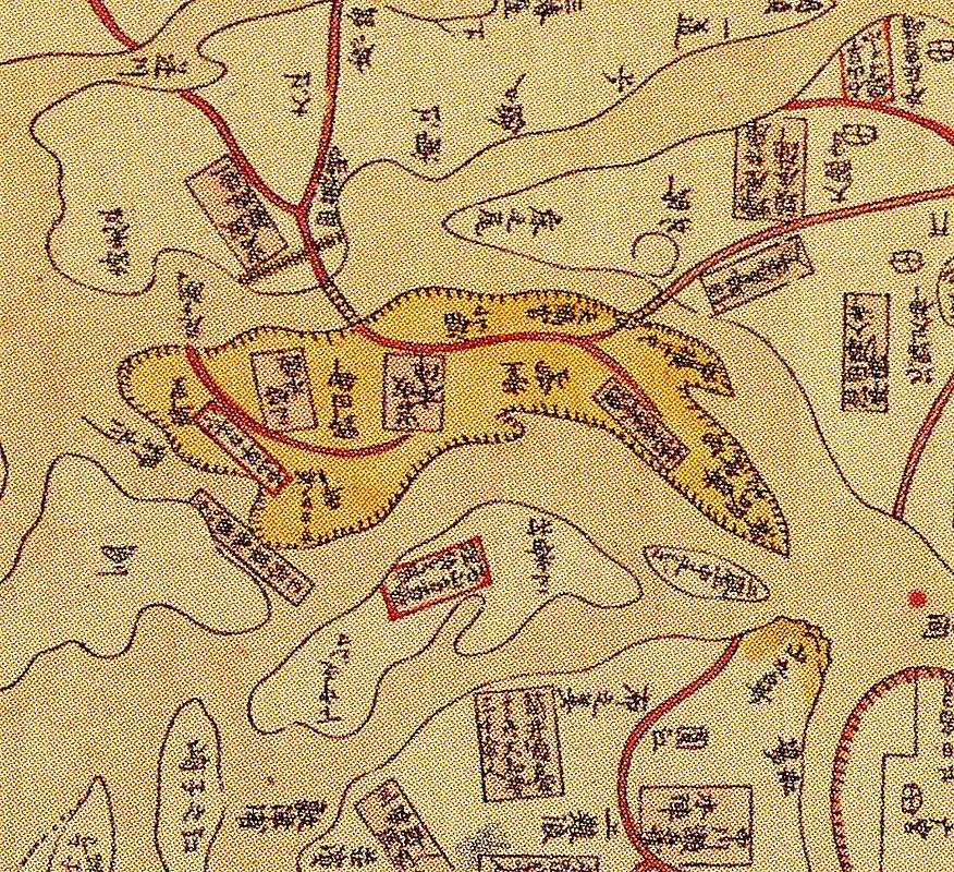 野田・福島周辺の古地図①